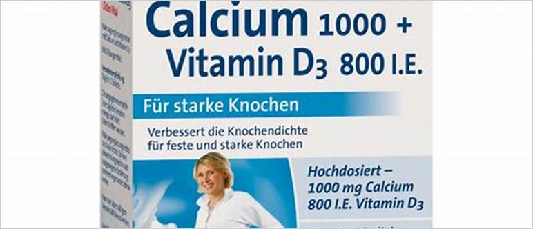 Calcium 1000 d3 800